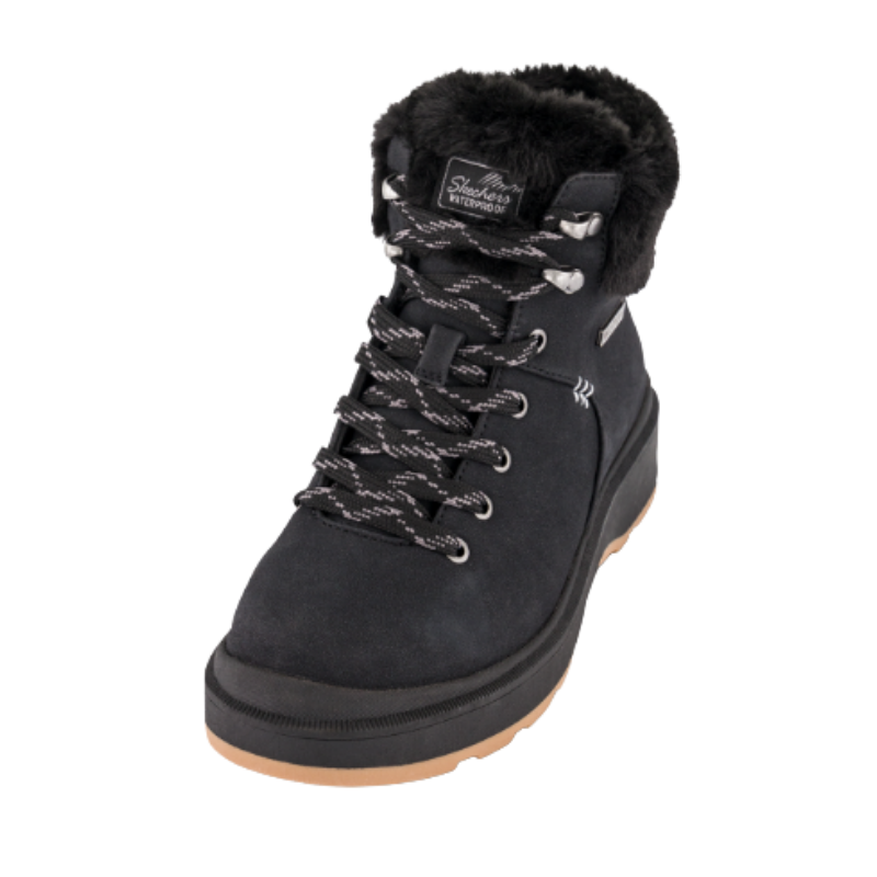 Skechers vanntett støvlett for dame – Svart