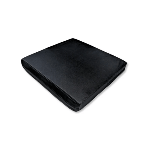 Siddepude med skridsikring - 45x43x5 cm