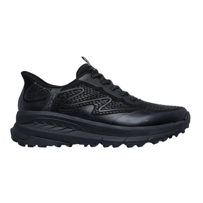 Skechers vanntett herresneaker - Sort