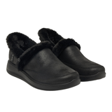 Skechers slip-in damehjemmesko - Svart