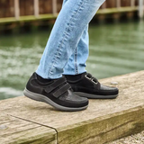 New Feet romslig damesko - Svart
