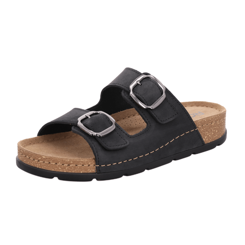 Rohde dameslipper - Sort