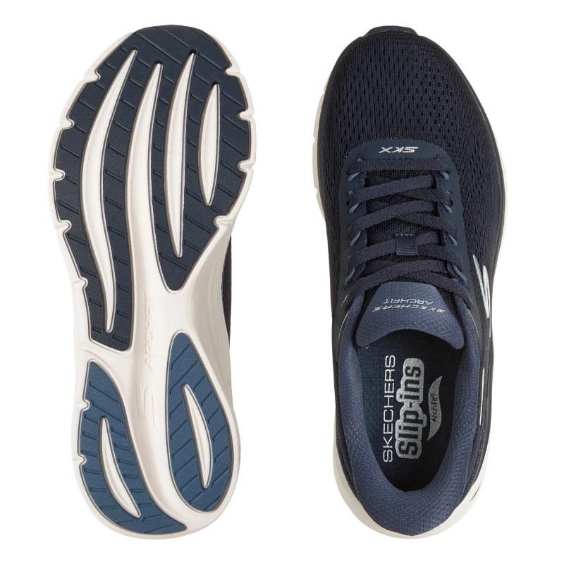 Skechers slip-in damesneaker - Navy