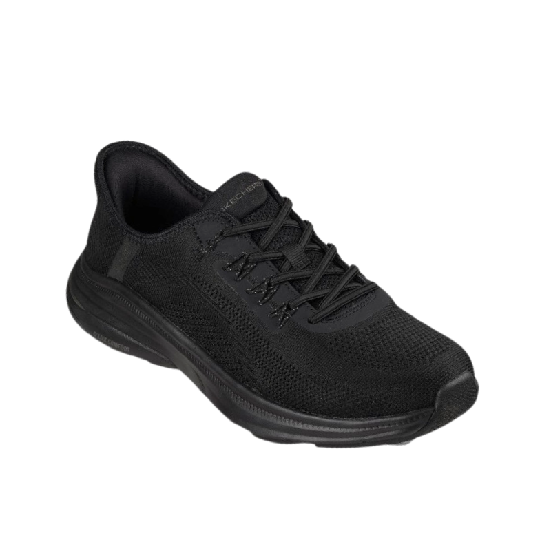 Skechers slip-in damesneaker - Svart