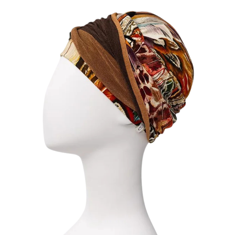 Shakti turban - Tribal Feather