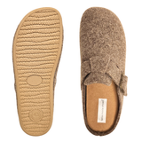 Bella Moda dametøfler - Beige