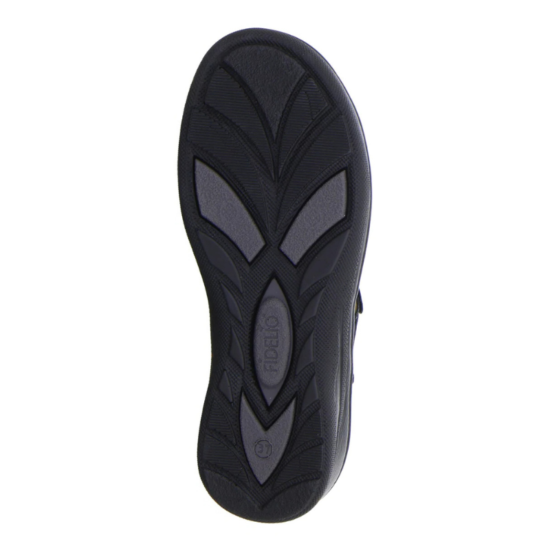 Fidelio sko 496016-60 Sort Nappa/kombi