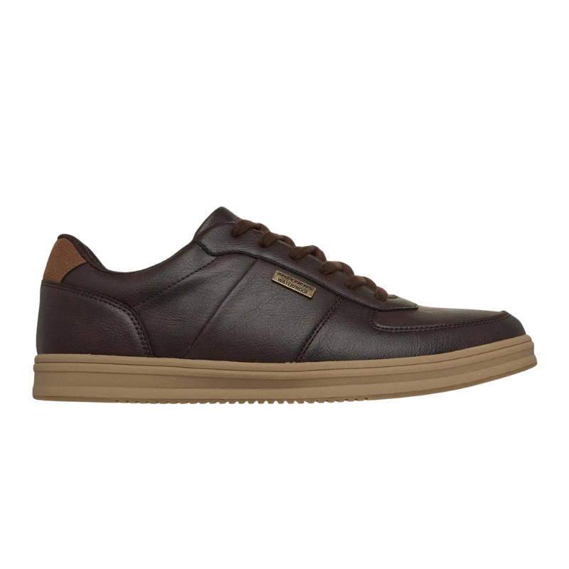 Skechers vannavvisende herresneaker - Brun