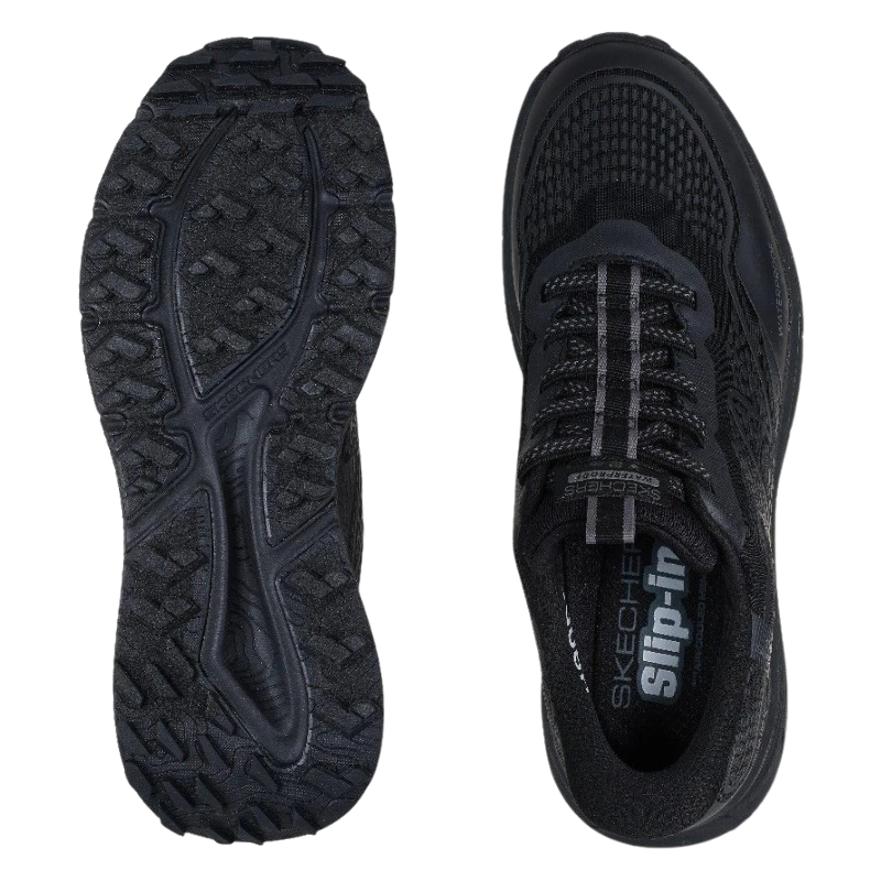Skechers vanntett herresneaker - Sort