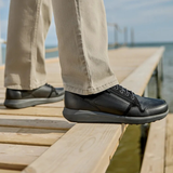 New Feet herresko med stretch - Svart