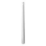 Langt skohorn i blankt metall - 80 cm