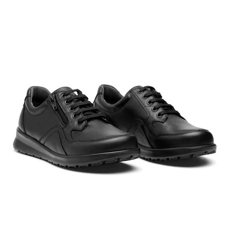 Damesko, Sort skinn, New Feet