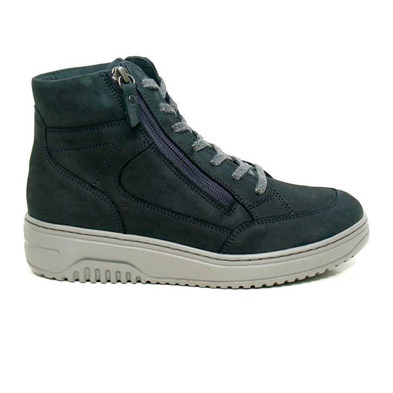 Hartjes foret damestøvle - Navy