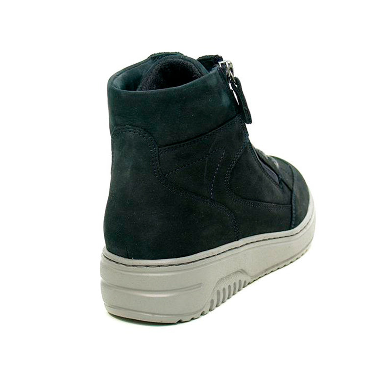 Hartjes foret damestøvle - Navy