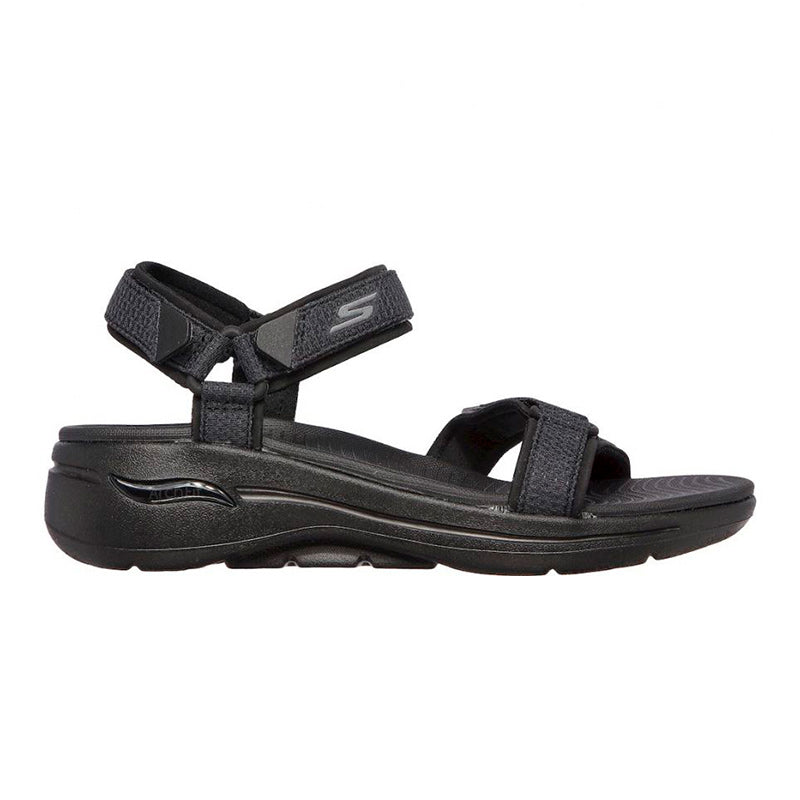 Damesandal, Svart, Skechers