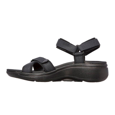 Damesandal, Svart, Skechers
