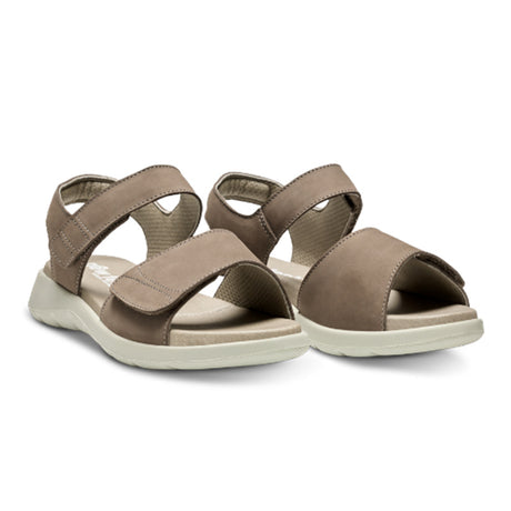 Lett damesandal, Sand, New Feet