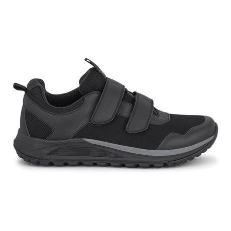 Green Comfort herresko med velcro - Sort - Seniorshop