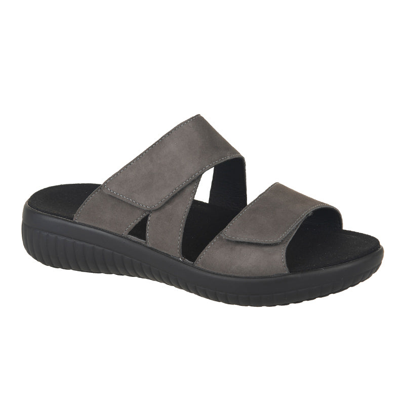 Damesandal, Mørkegrå, Fidelio