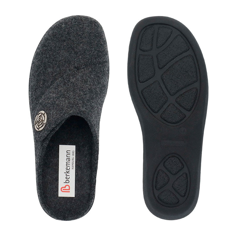 New Feet damehjemmesko - Mørkegrå