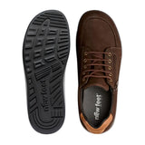 New Feet bred herresko - Brun