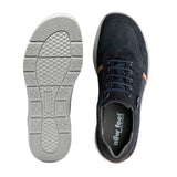 Herresko, Blå/brun, New Feet