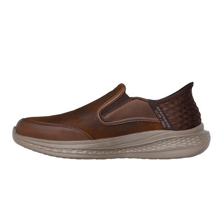Slip-in herresko, Brun, Skechers