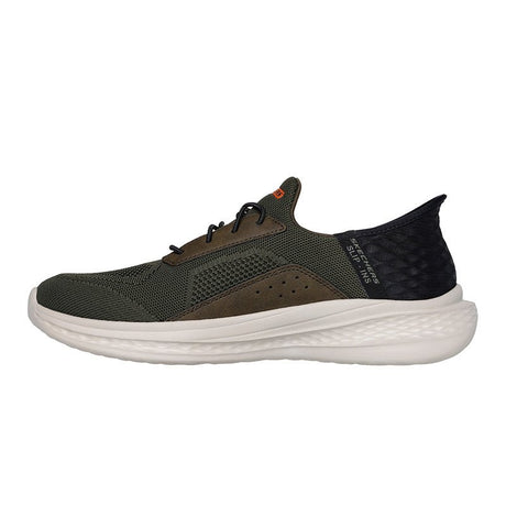 Skechers slip - in herresneaker - Oliven
