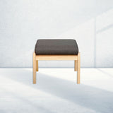 Farstrup 5699 krakk, lysnet bøk/Medley dark grey