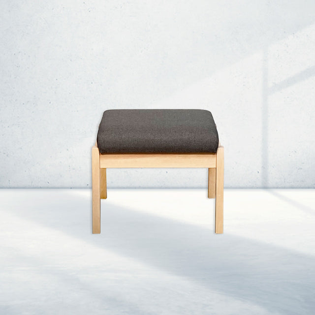 Farstrup 5699 krakk, lysnet bøk/Medley dark grey