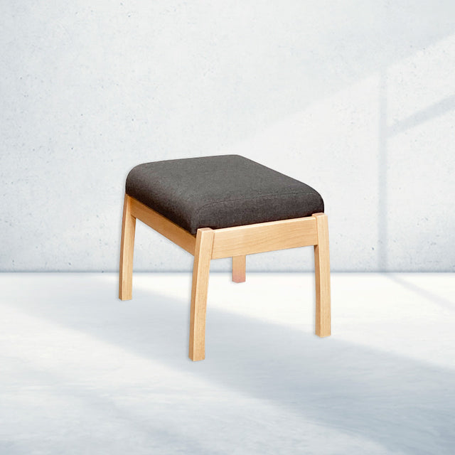 Farstrup 5699 krakk, lysnet bøk/Medley dark grey