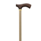 Stok, justerbar høyde, beige mønster