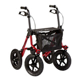 Taima XC rollator - med store luftfyldte hjul