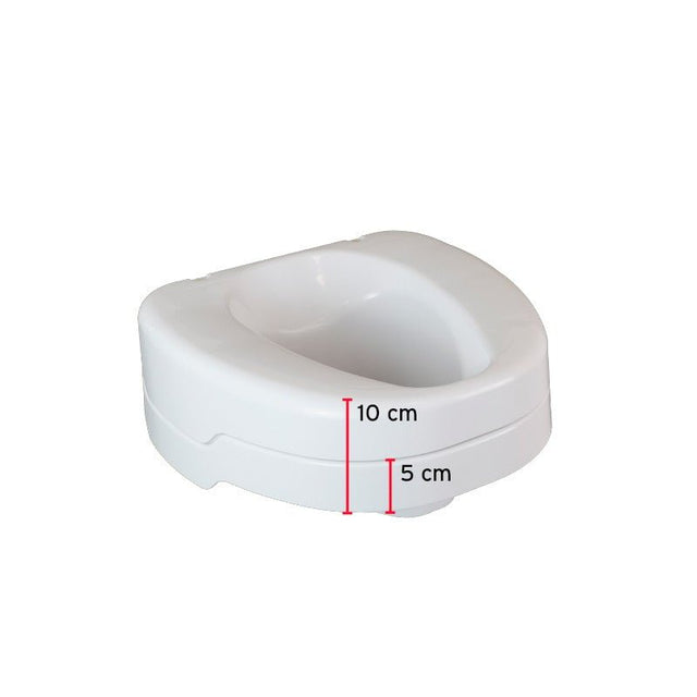 Ezy - Fit toiletforhøjer uden låg, 5 - 10 cm - Seniorshop