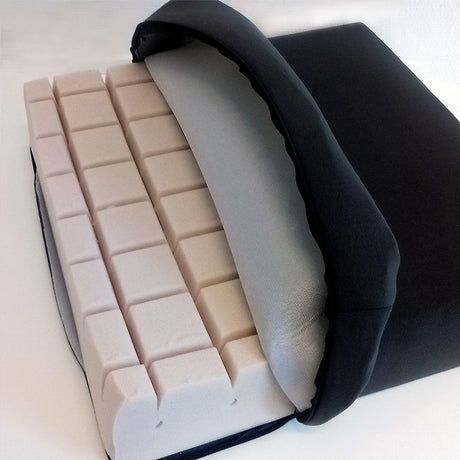 Velour trekk til sittepute, 43x43x10 cm