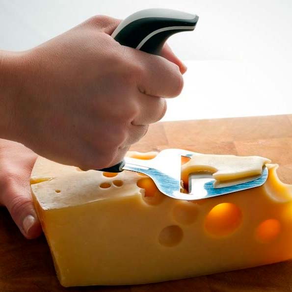 Ergonomisk ostehøvel