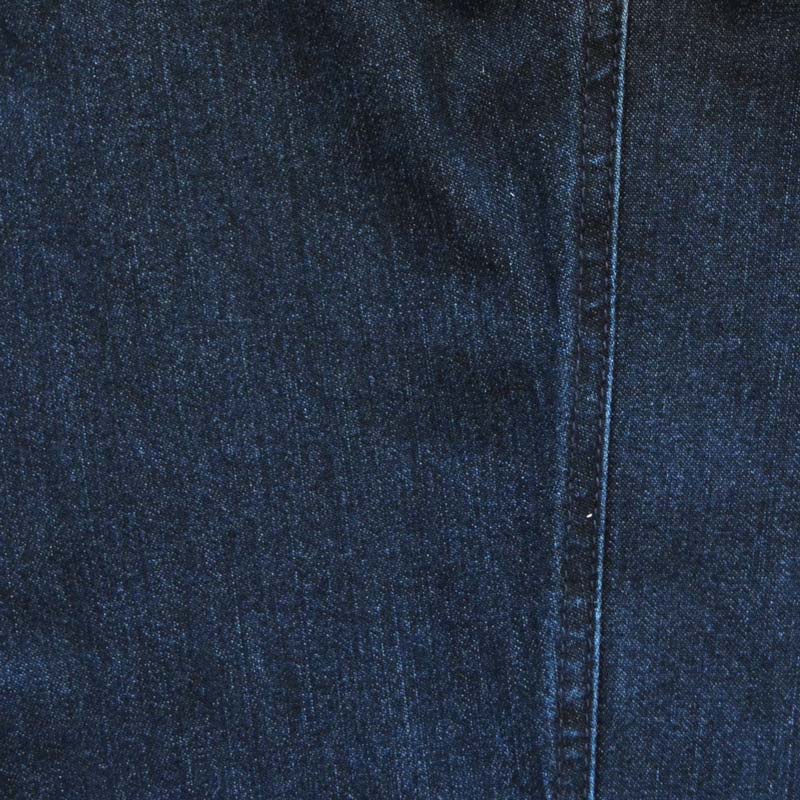Jeans med elastikk i midjen - Blå