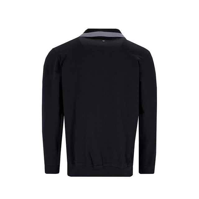 Cardigan med glidelås - Sort