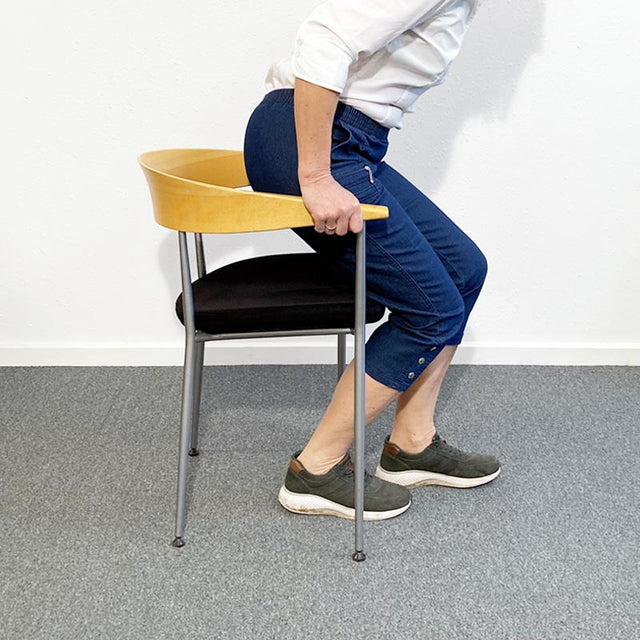 Capri damebukser - Blå denim