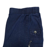 Capri damebukser - Blå denim